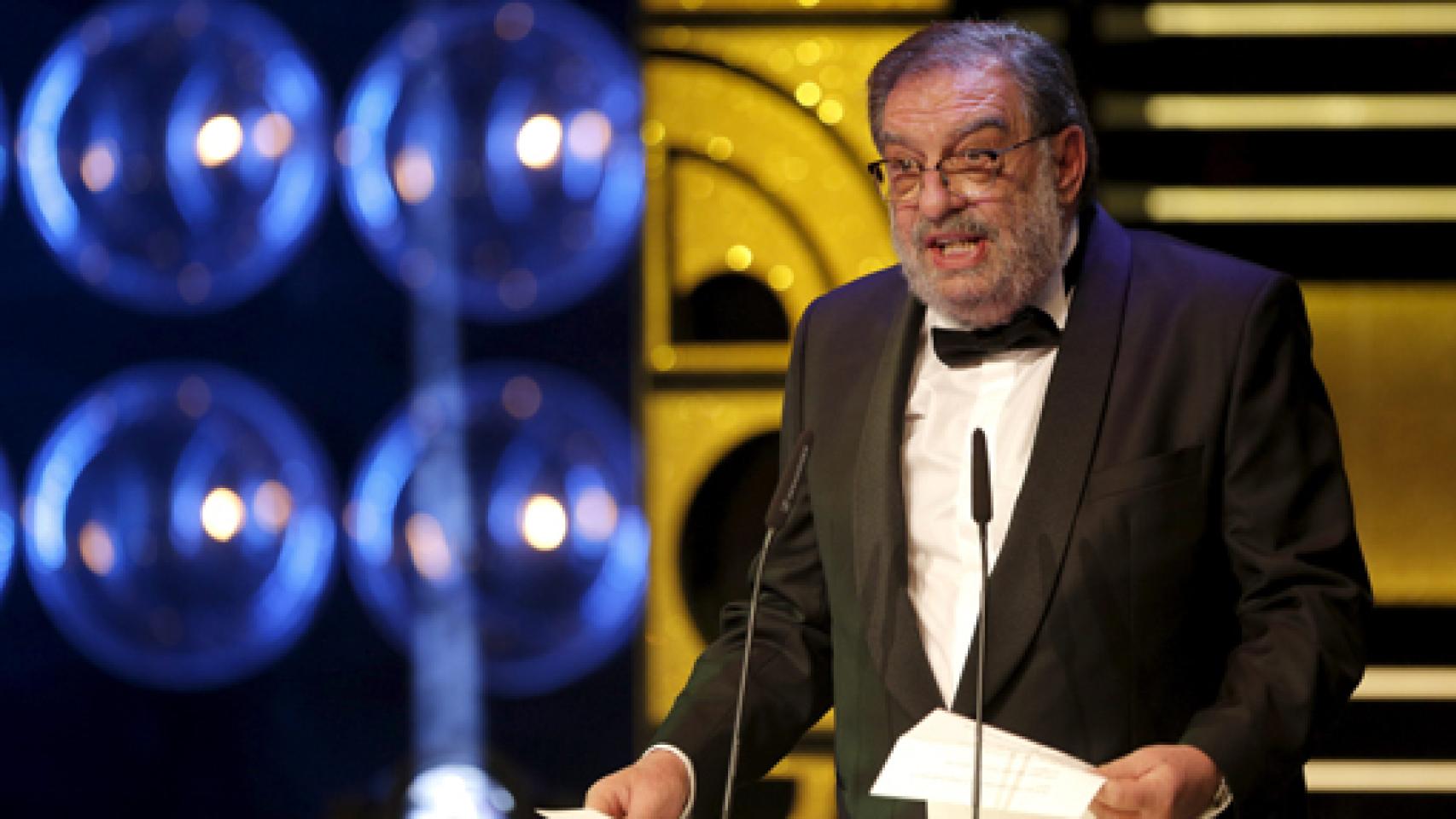 Image: Dimite González Macho como presidente de la Academia de Cine