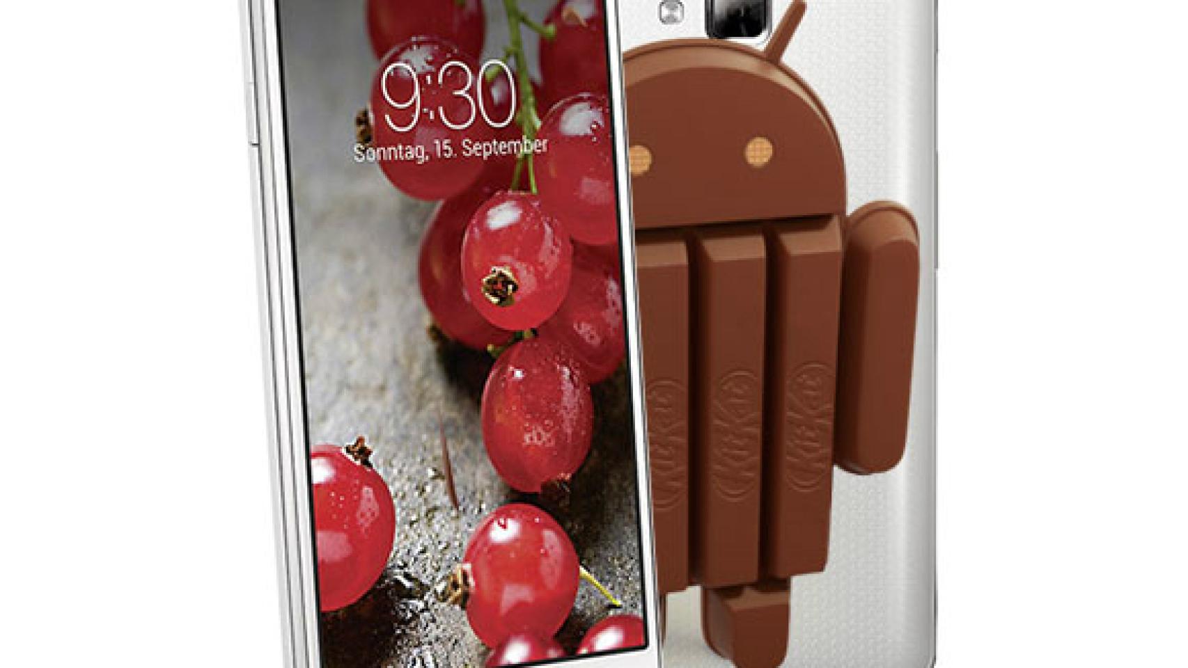 LG Optimus L9 II se actualiza a Android 4.4.2 KitKat
