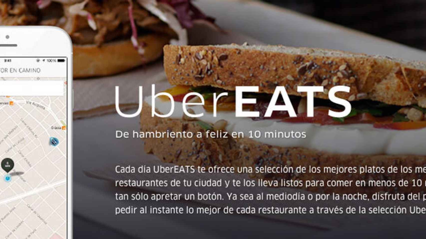 UberEATS, el nuevo servicio de comida a domicilio de UBER