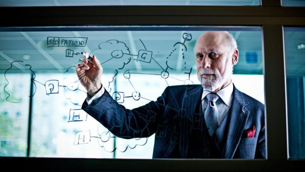 vint cerf internet