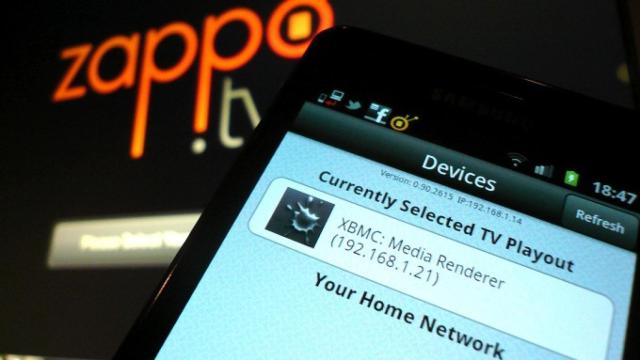 Reproduce medios locales y online desde tu Android en tu TV o PC con ZappoTV