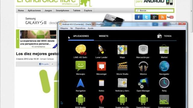 Instala Android-x86 4.0 ICS en tu portátil paso a paso