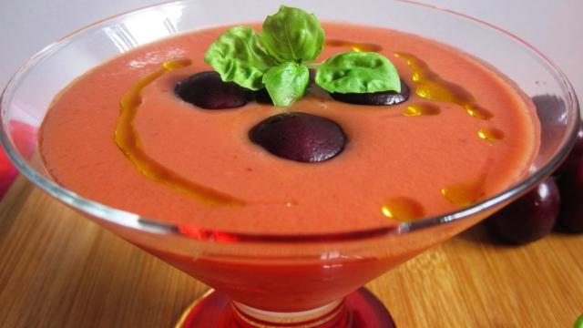 Gazpacho de cerezas 0