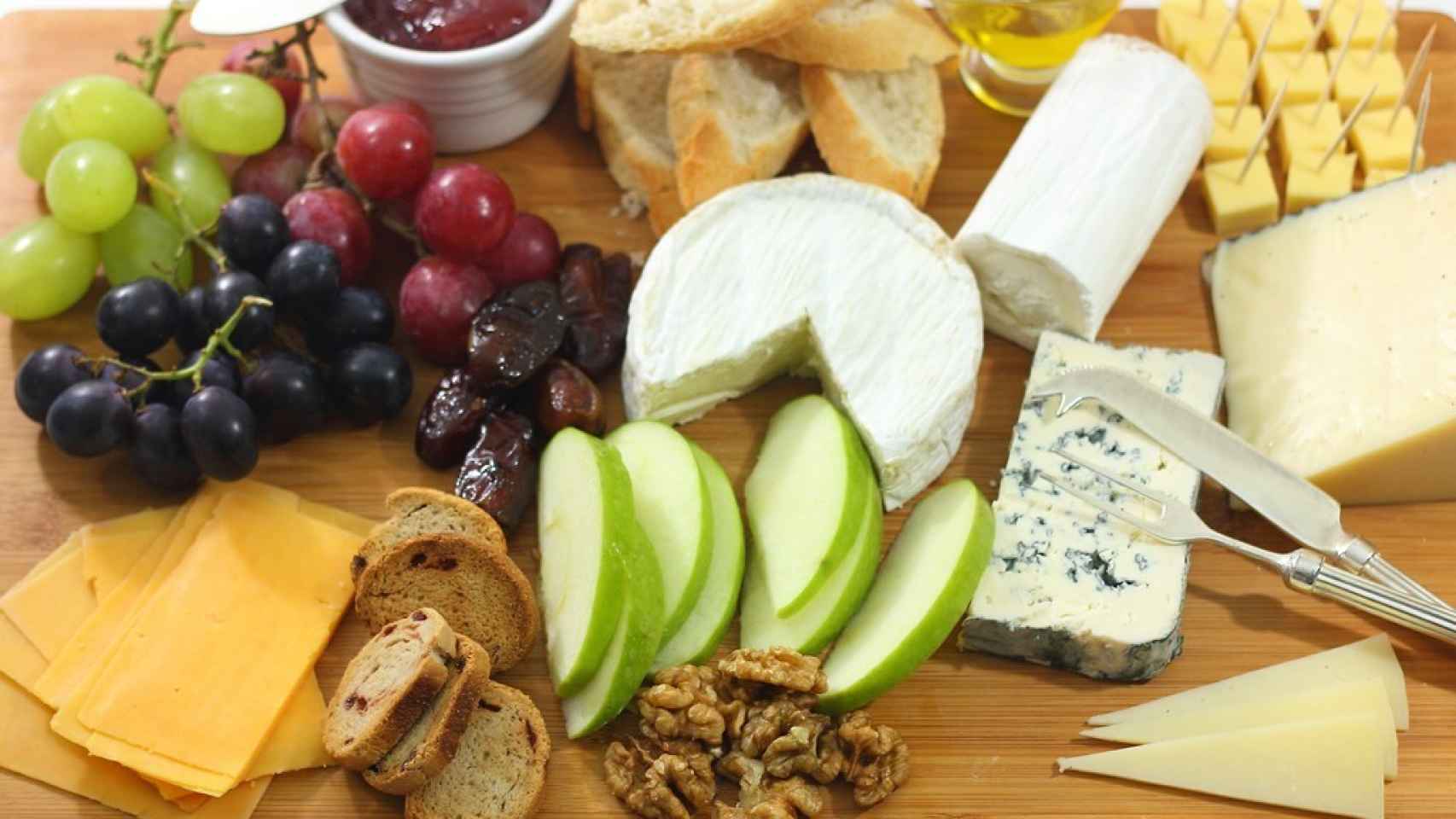 Tabla de quesos, un aperitivo original - Lácteos Segarra