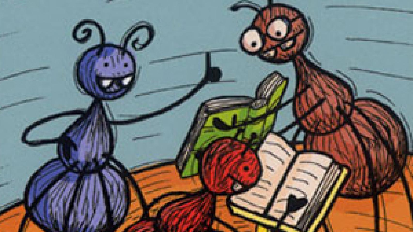 Image: La hormiga Miga se hunde en la historia