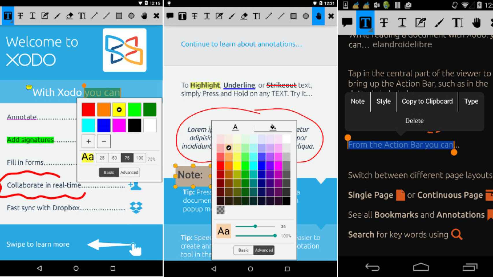 Lector y Editor de PDF Xodo - Apps en Google Play