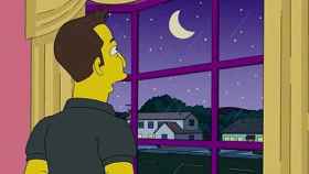 Elon Musk mira la luna en un capítulo de 'Los Simpson'