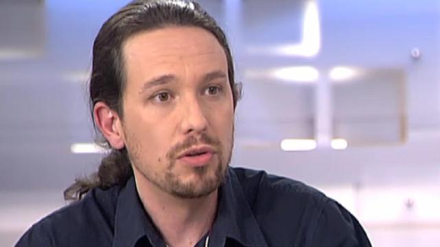 Pablo Iglesias en 'Informativos Telecinco'