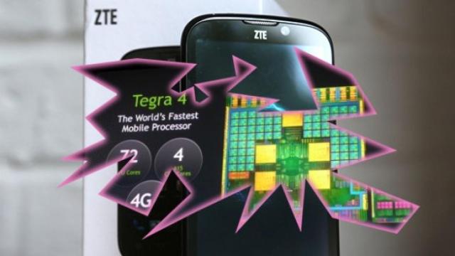 El primer Smartphone con Tegra 4 será un ZTE