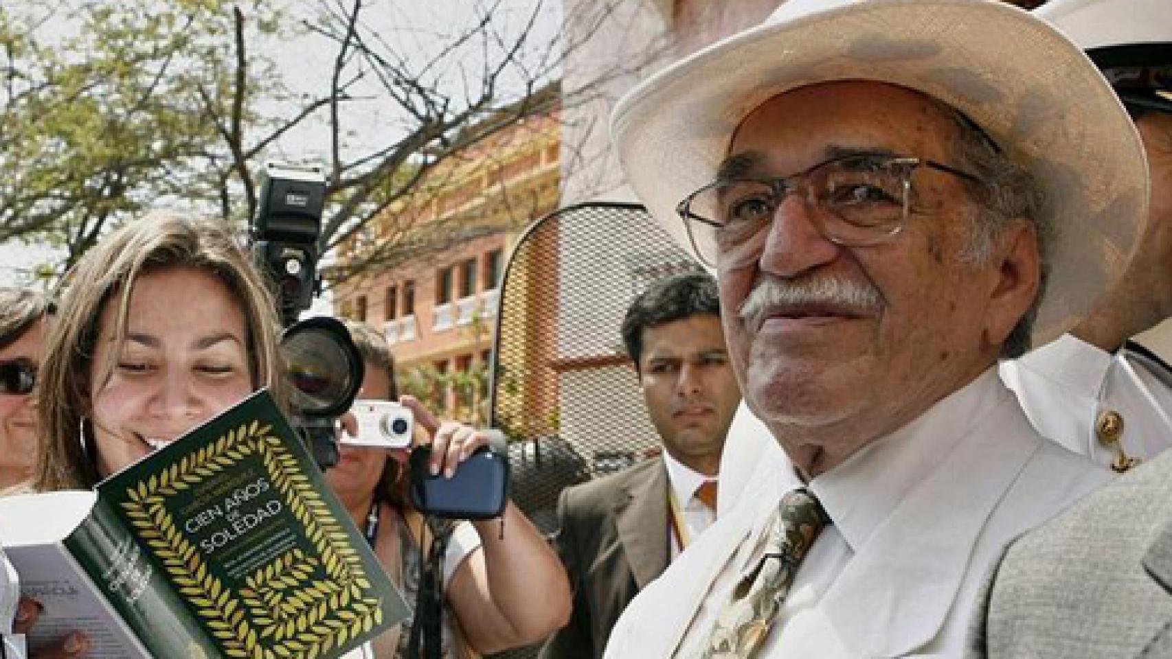 Image: García Márquez, una estrella de rock en el pueblo