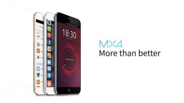 meizu mx4 ubuntu edition 1