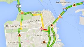 Google Maps añade avisos de incidentes de Waze en tiempo real