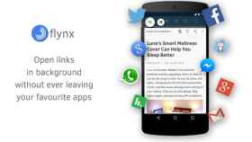 Abre enlaces en burbujas con Flynx, el navegador flotante