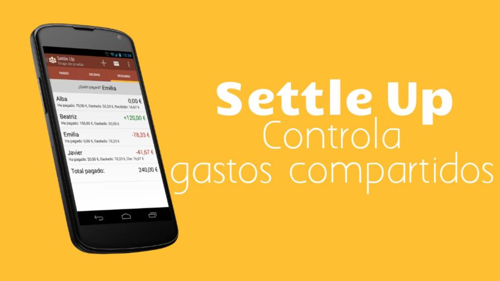 Se acabaron los líos con los gastos compartidos con Settle Up