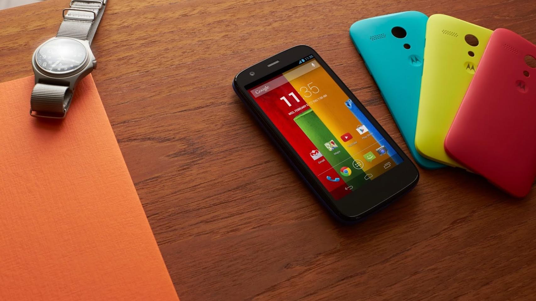 Motorola Moto G ya en Simyo a 169€ con pago a plazos y la semana que viene en el resto de operadoras Españolas