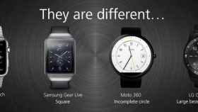 Comparativa técnica: Huawei Watch contra el resto de Android Wear