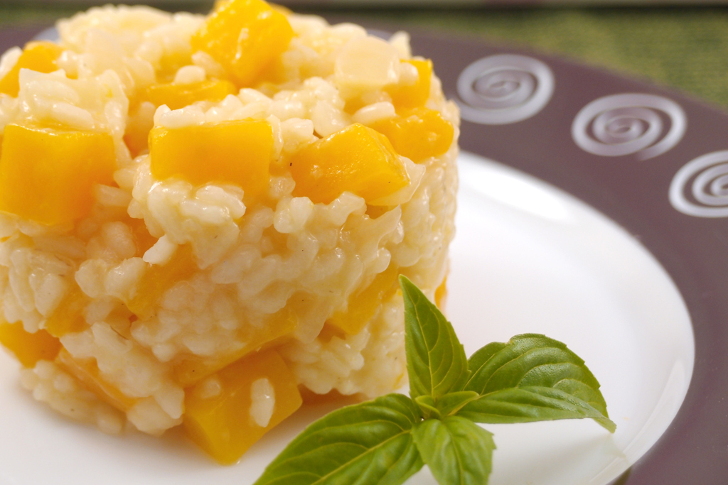 risotto de calabaza