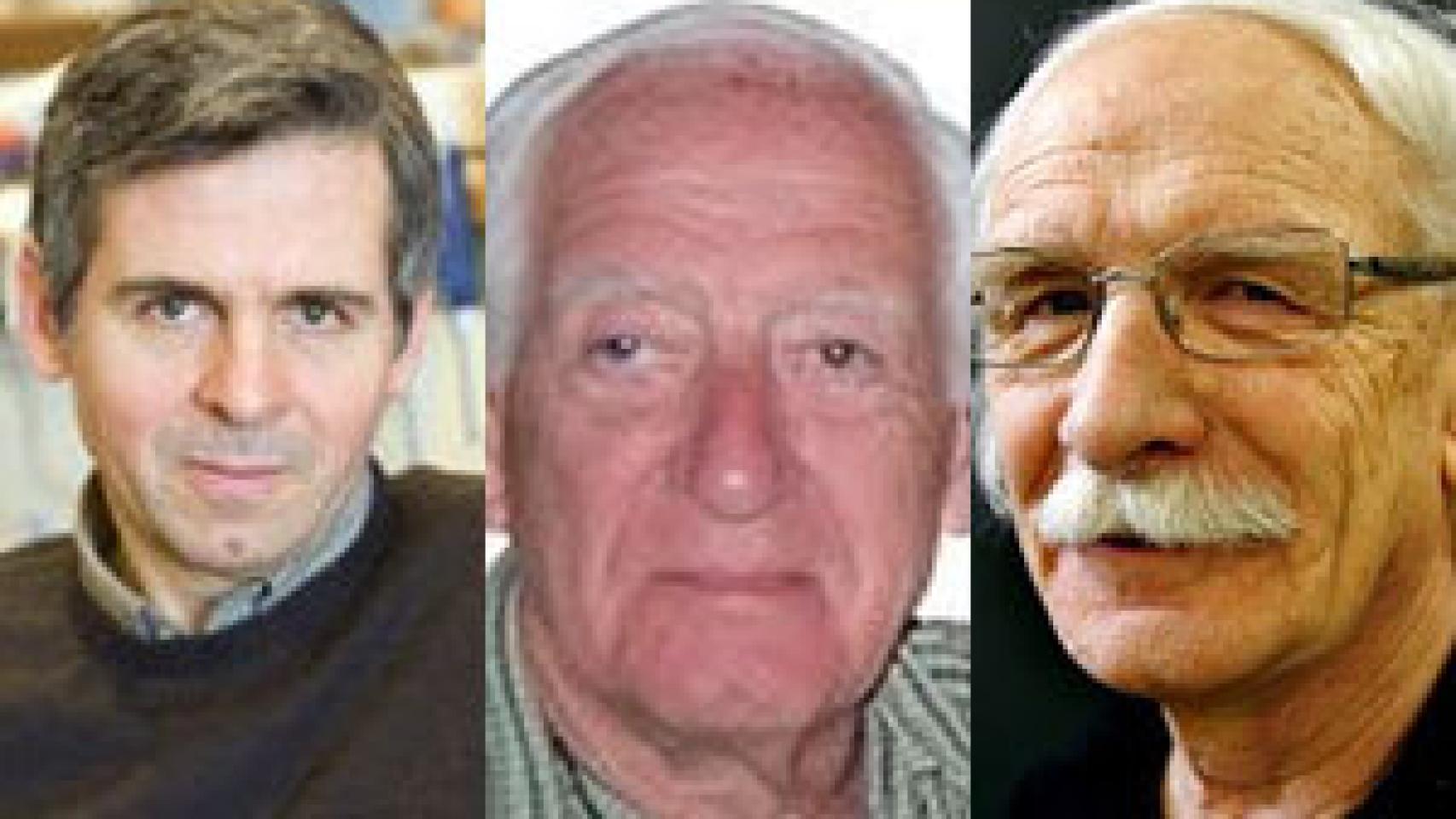 Image: Los neurobiólogos Joseph Altman, Arturo Álvarez-Buylla y Giacomo Rizzolatti, Príncipe de Asturias de Investigación