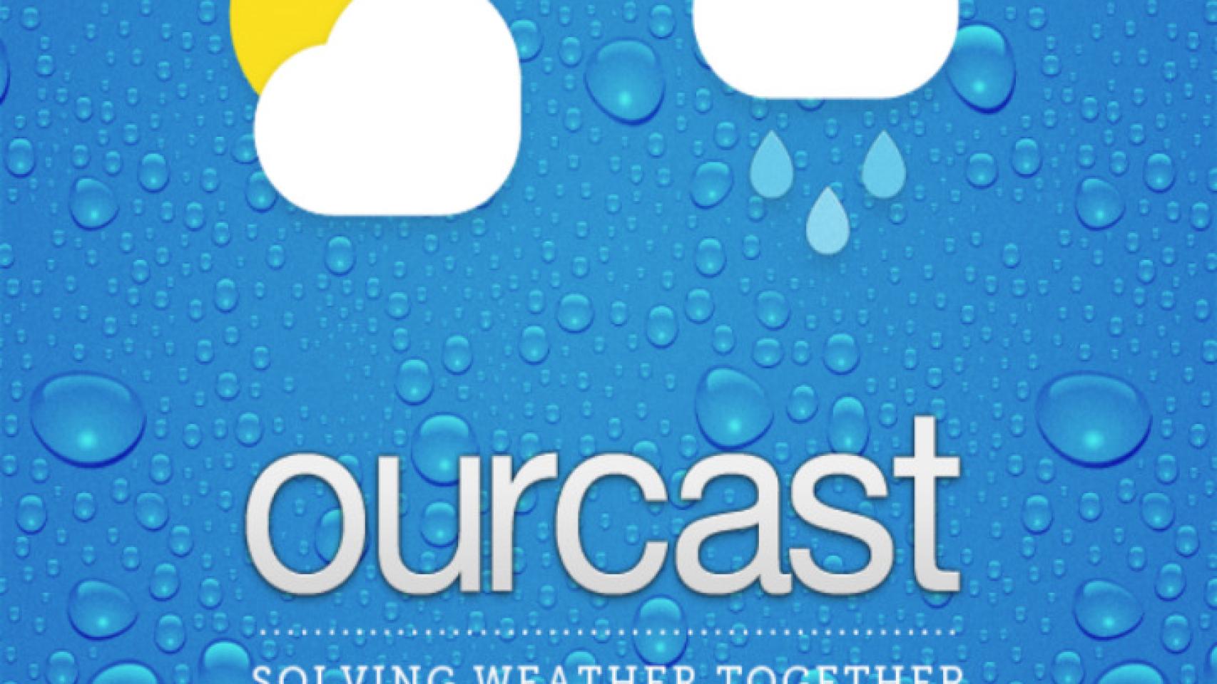 Ourcast, el tiempo al minuto con un añadido social
