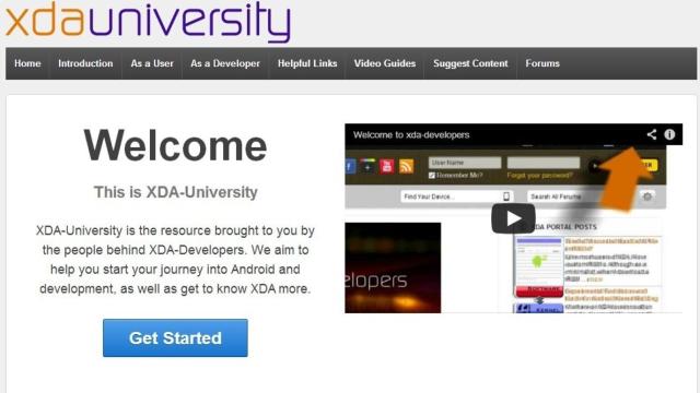 XDA-University, un lugar donde aprender sobre Android y XDA