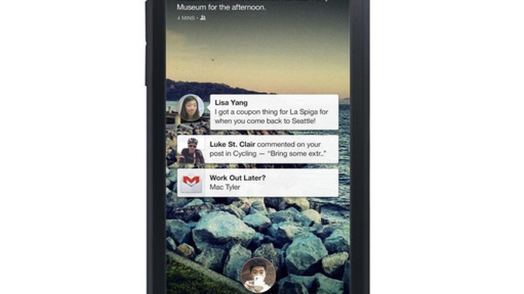 Facebook Home filtrado para instalar