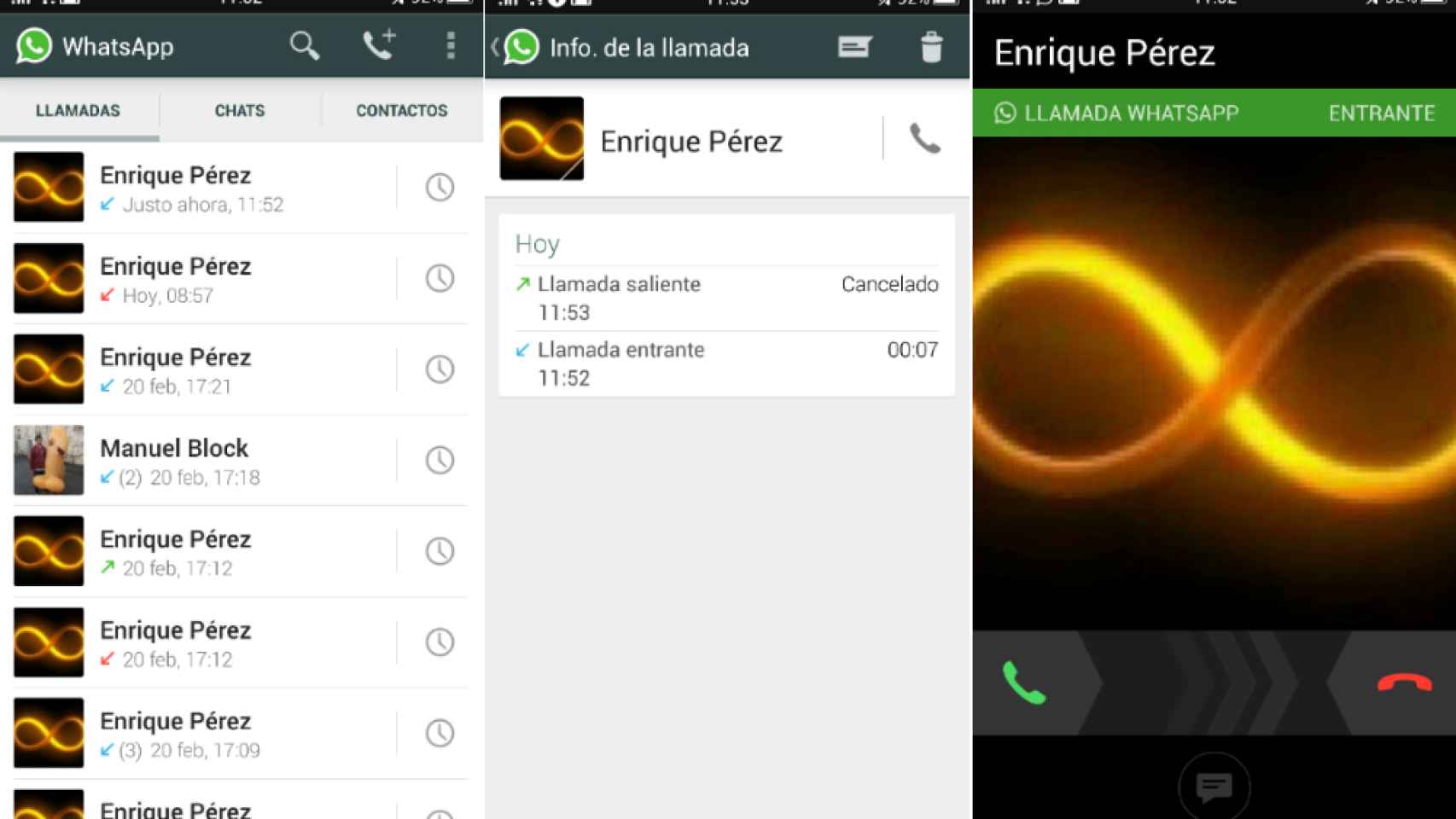 Las invitaciones para las llamadas de WhatsApp vuelven a estar activas