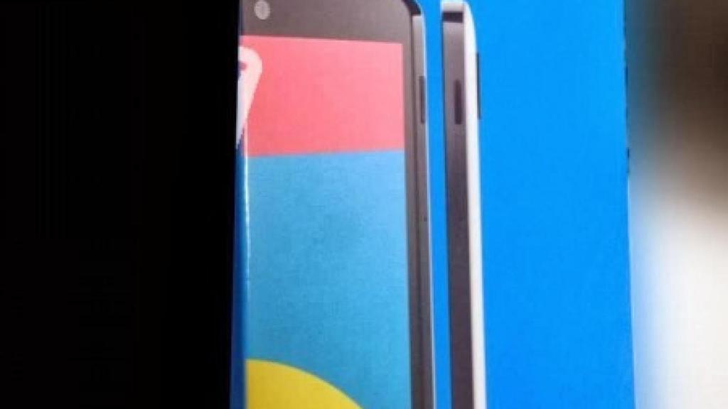 Así es la caja del Nexus 5, que tendría versión en blanco