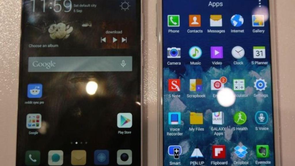 Samsung Galaxy Note 4 vs Huawei Ascend Mate 7: la batalla de los gigantes