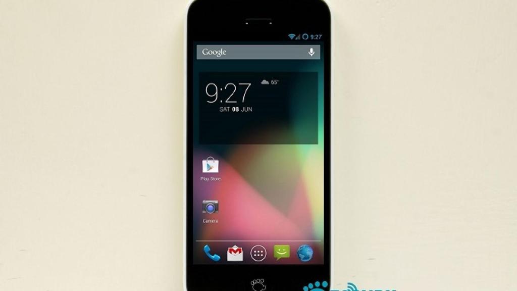 Basic Bear: Android stock 4.2 con diseño iPhone por 199$