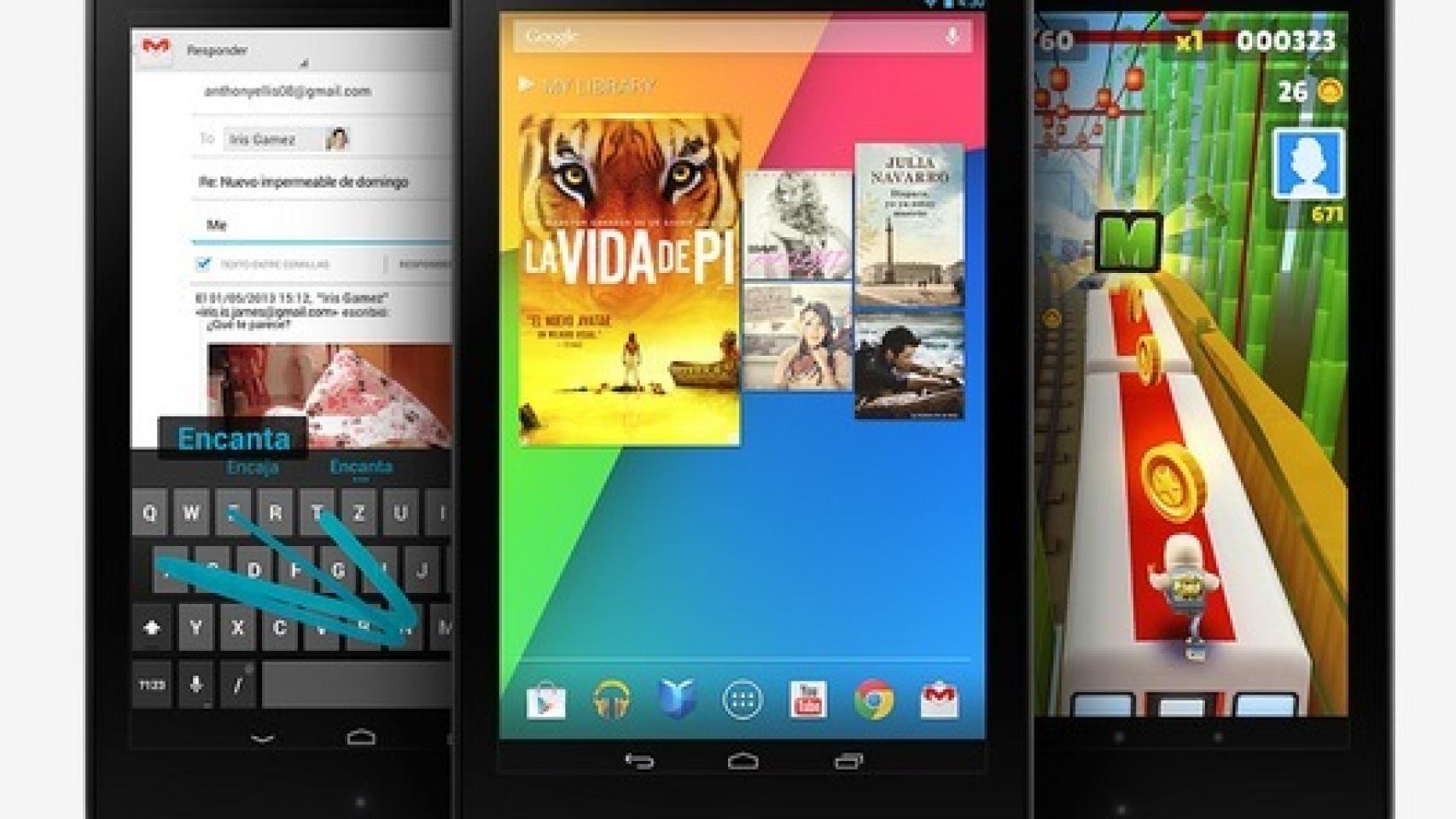 Nexus 7 2013 de 16 GB en stock y en Oferta para Regalar por Reyes