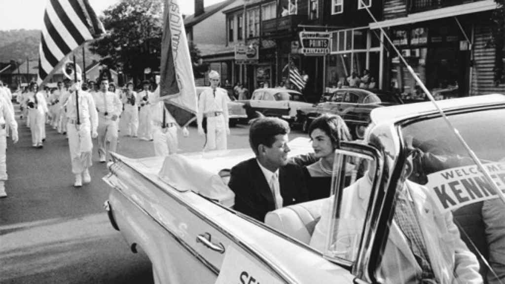 John F. Kennedy y su mujer, Jackie Kennedy. Foto: Mark Shaw