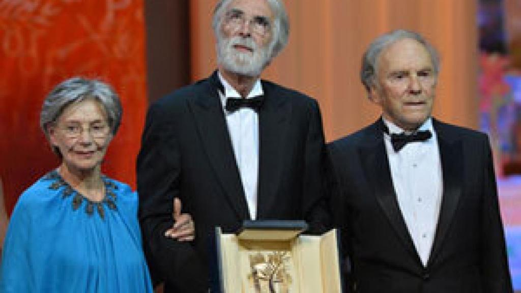 Image: Haneke logra su segunda Palma de Oro