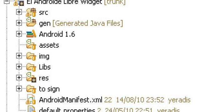 El Androide Libre: Making Off del Widget y la aplicación II