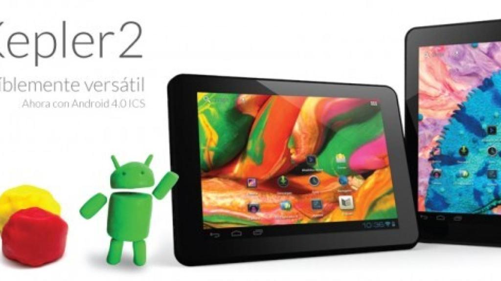 Nueva Bq Kepler 2: Ocho pulgadas de Ice Cream Sandwich por 149€