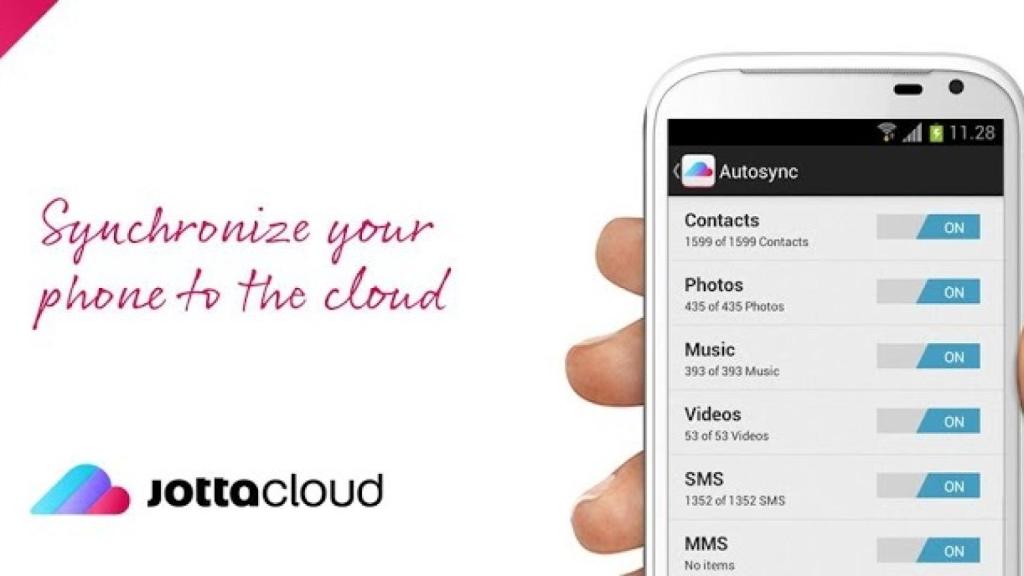 Sincroniza todos los datos de tu Android con Jottacloud