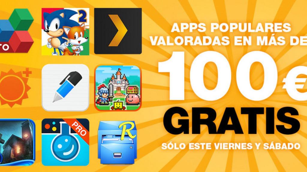 Amazon regala 30 Apps de pago valoradas en más de 100€, sólo durante 48 horas