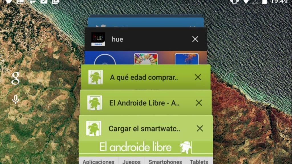 Cambia entre pestañas de Chrome con la barra de navegación