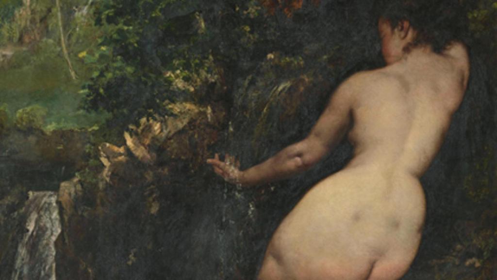 Gustave Courbet: 'La fuente', 1868