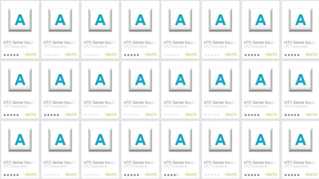 HTC sube a Google Play más de 40 packs de idiomas para el teclado de Sense