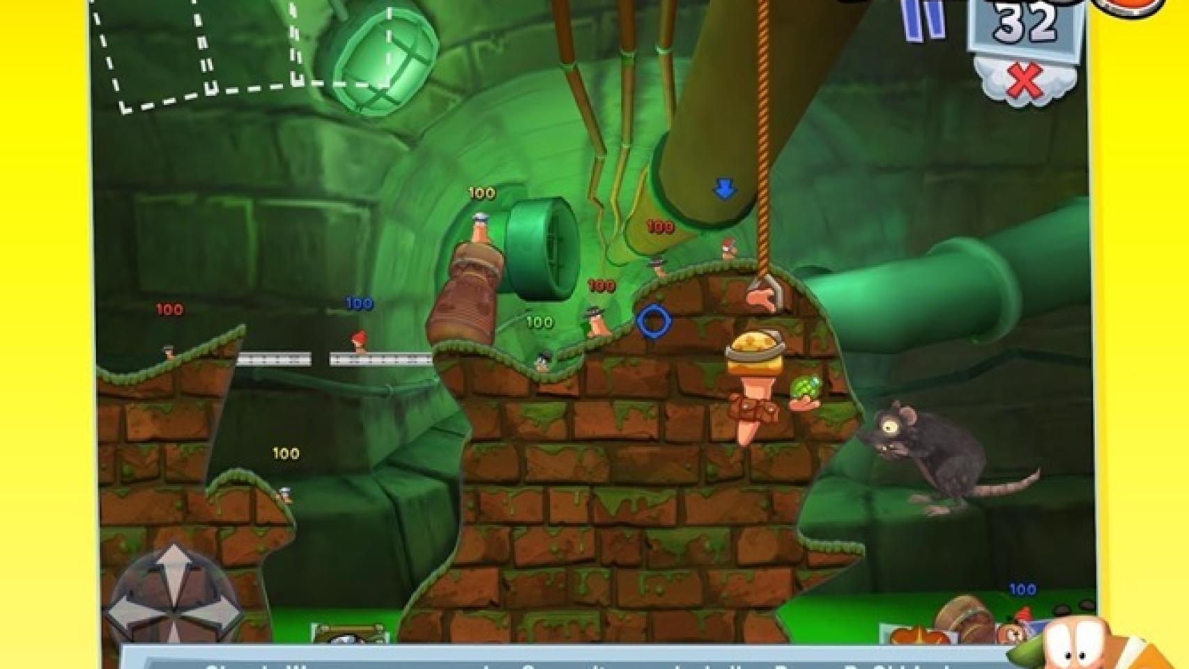 Worms 3 para Android: los gusanos quieren más guerra