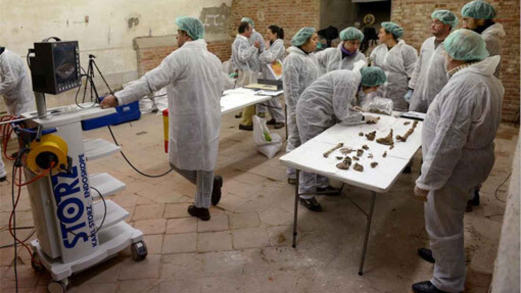 Image: Los investigadores creen haber hallado los restos óseos de Cervantes