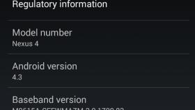Android 4.3 aparece en un Nexus 4