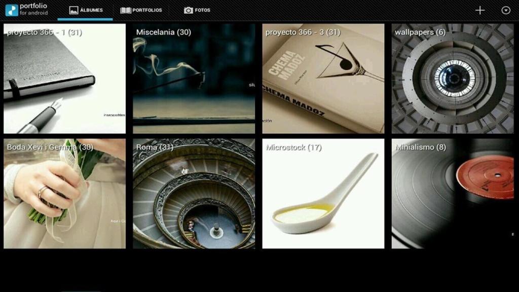 Portfolio for Android, la mejor manera de gestionar todas tus fotos y portfolios