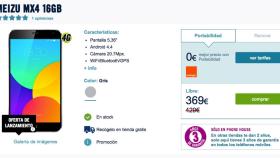 Meizu MX4 disponible para comprar en Phone House