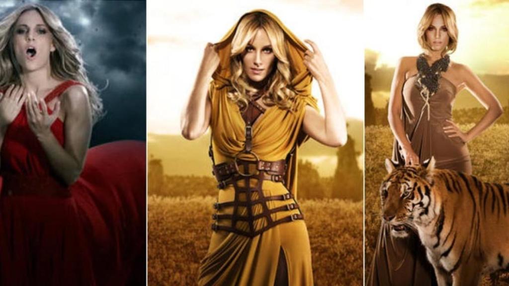 Los looks de Edurne en el videoclip de 'Amanecer' para Eurovisión