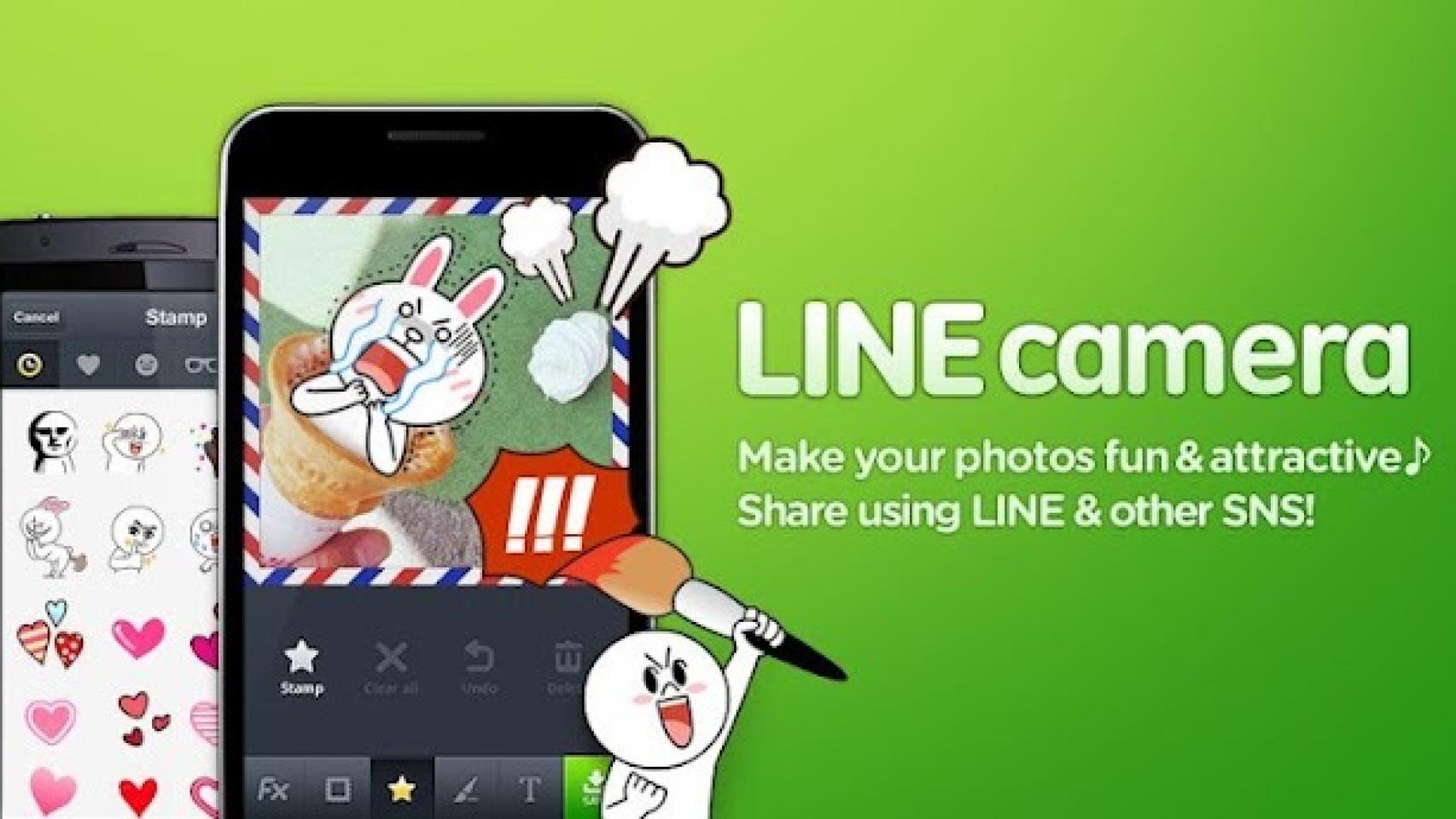 Line Camera, una curiosa, colorida y divertida aplicación fotográfica