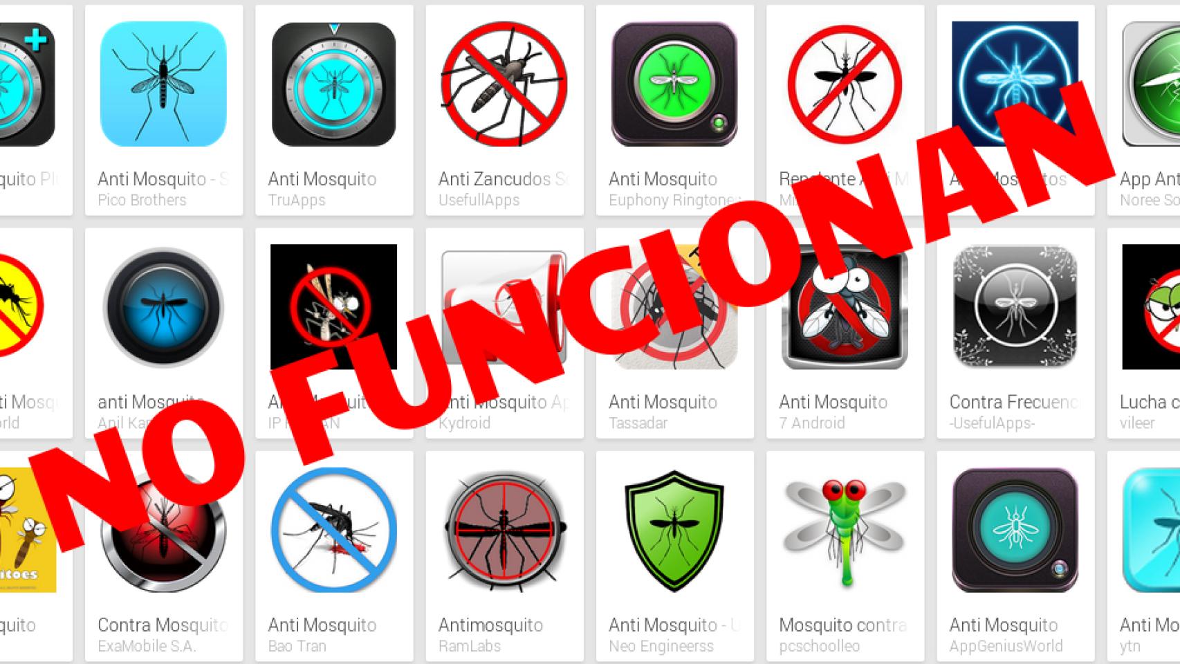 Las Apps anti-mosquitos NO funcionan