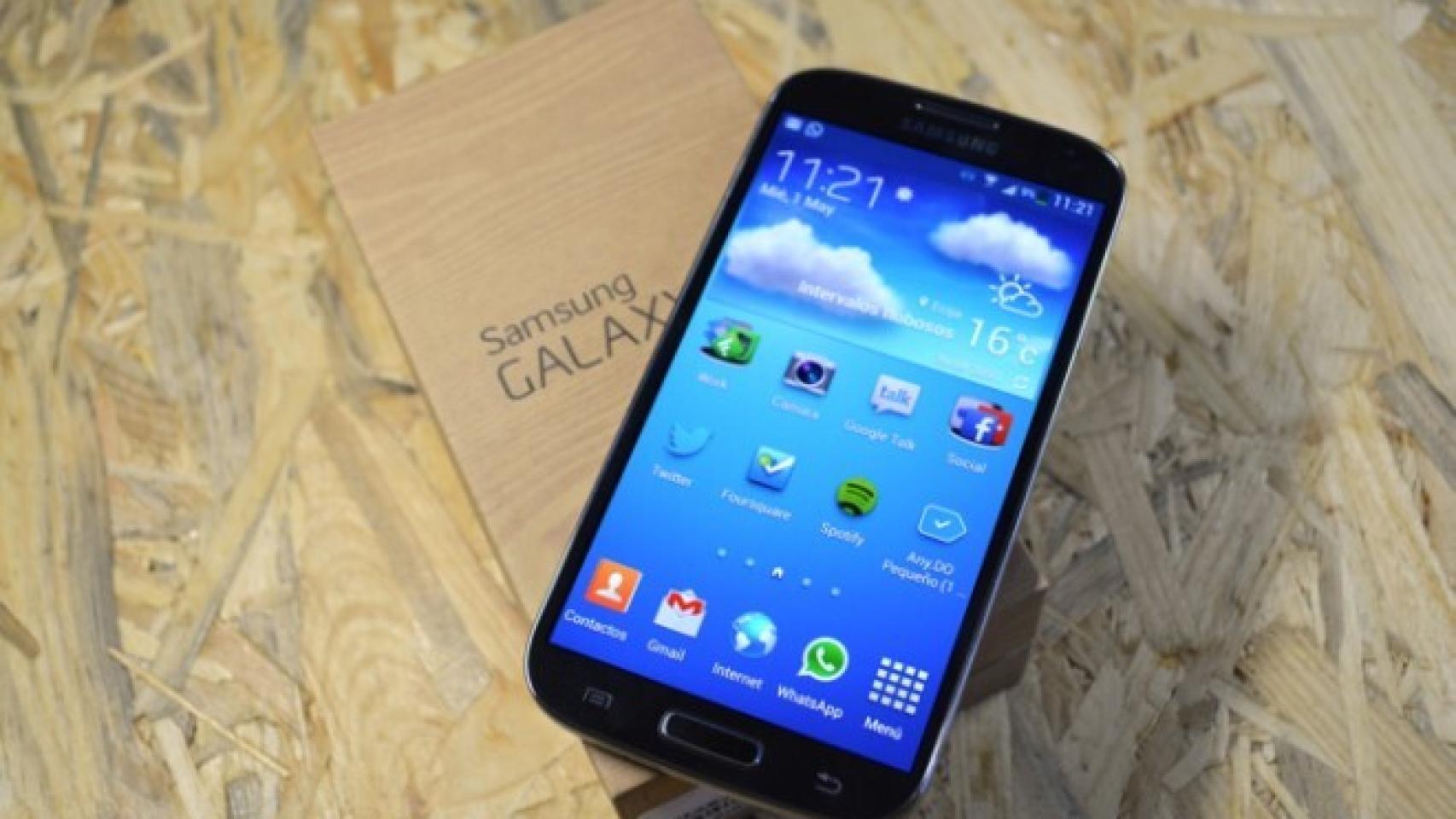 Consigue el samsung Galaxy S4 por 549€ solo durante el día de hoy