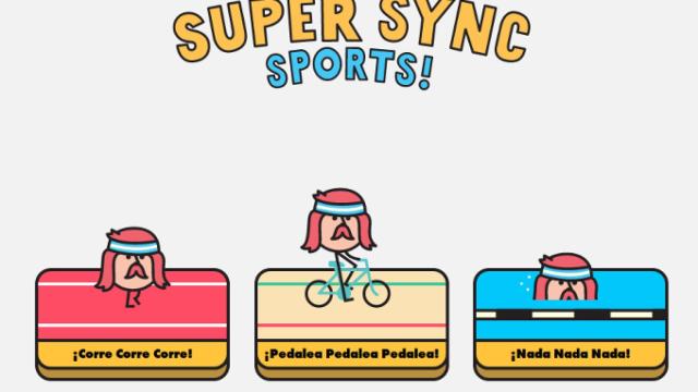 Super Sync Sports es un juego web que podemos controlar con nuestros Android