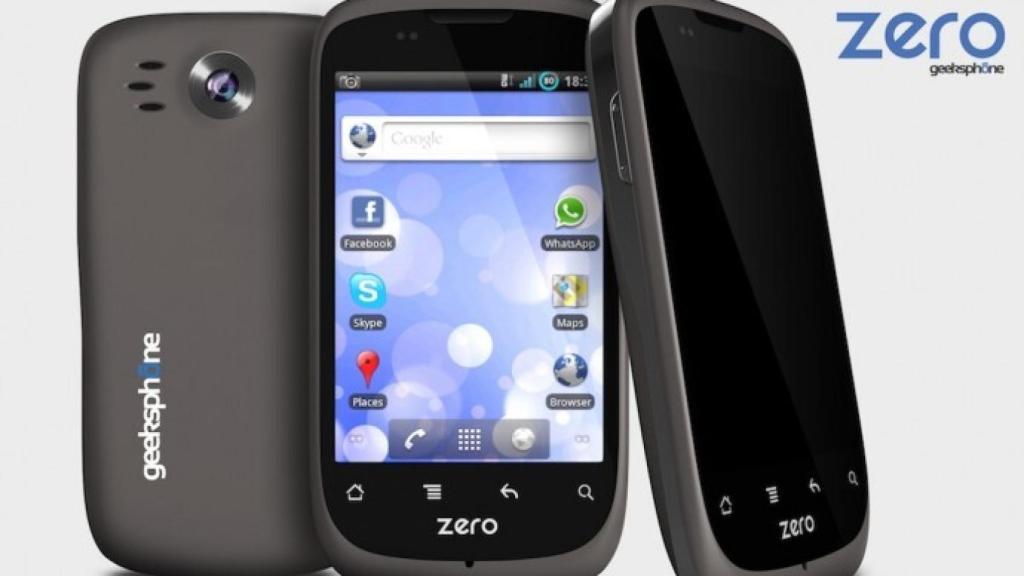 GeeksPhone Zero, todas sus características y precio. El Android lowcost Spanish